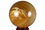 Captivating, Polished Hematoid Quartz Sphere #185603-1